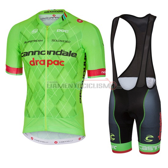 Abbigliamento Ciclismo Cannondale 2016 verde e nero